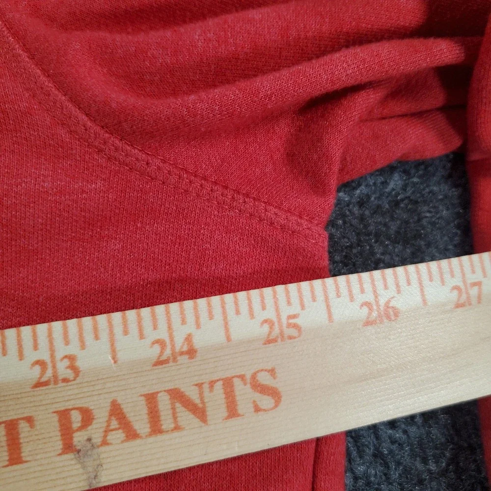 Levi's Hoodie Mens XL 3LGLK1268 Red Graphic Logo Pullover Sweatshirt